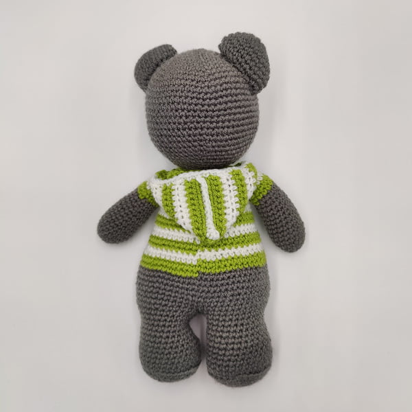 Gehaakte Beer met Shirt - Afbeelding 2